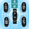 Ultrasonic Mosquito Repellent Watch Silica Gel Rechargeable LED Digital Step