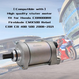 KARSEE Starter Motor Compatible with Honda CBR1000RR 2008-2021 31200-MFL-003