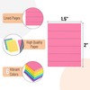 Mr. Pen Lined Sticky Notes - 6 Pads, 60 Sheets/Pad,