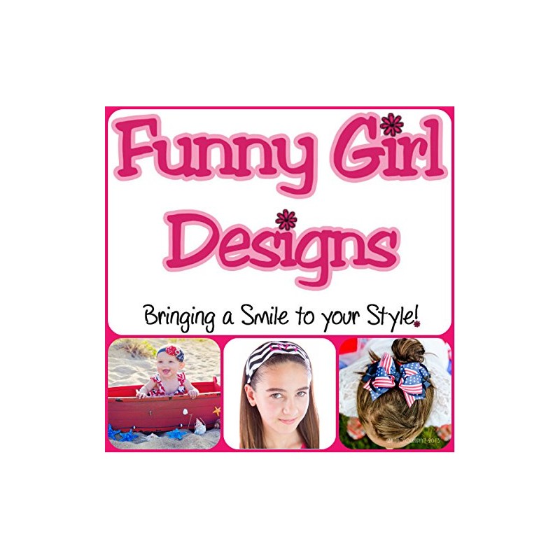 Funny Girl Designs White Satin Hanukkah Glitter Blue Star of