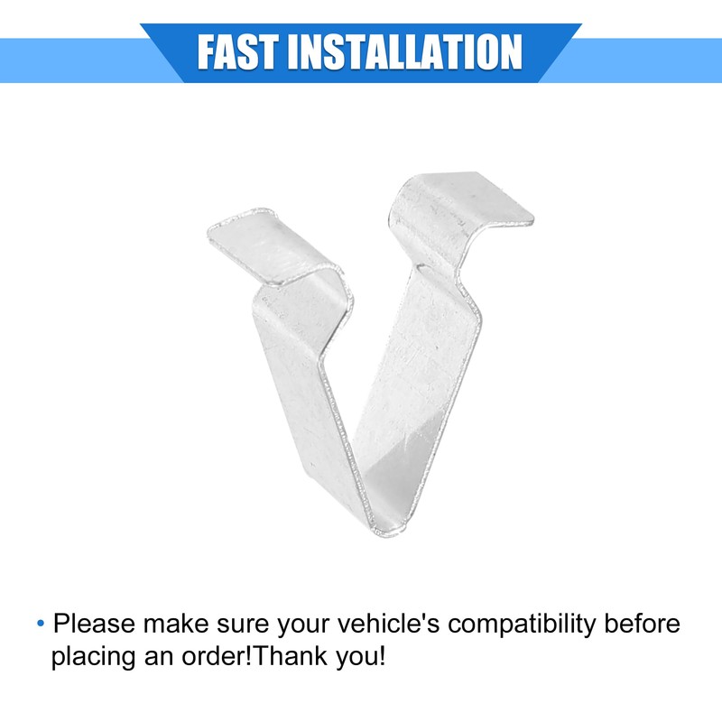 VekAuto 10 Pcs Car Trunk Tail Panel Windshield Pillar Trim