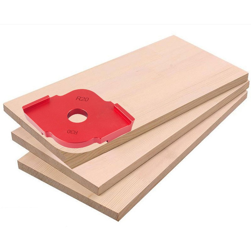 R Rounded Corner Template Router Woodworking Positioning Locator R5-R25 R10-R15