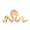 Big Gold Boa Snake Hair Clip,Fashion Acetate Hair Claw Clip,Fashion