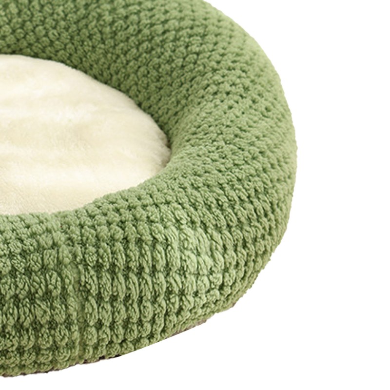 Pet Cave Bed Cute Cartoon Pet Bed Soft Breathable Plush