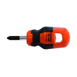 Bahco B195.001.025" Stubby Phillips Screwdriver, Multi-Colour, PH1 x 25 mm