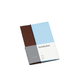 Semikolon 364860 Leporello Cutting Edge 12.2 x 17.7 cm - 13 Photos 10 x 15 cm - Accordion Photo Book - Pecan Ice