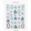 Sea Nail Stickers for Nail Art - 3 Sheets 5D