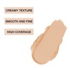 GEUUFEA Full Coverage Concealer with Brush, Dual Ended Foundation Makeup