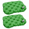 2 Pack Inflatable Seat Cushion, Lightweight Foldable Portable Chair Pad