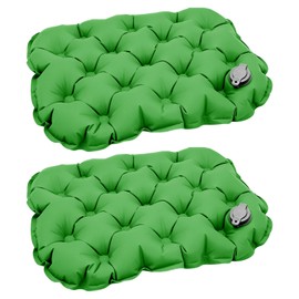 2 Pack Inflatable Seat Cushion, Lightweight Foldable Portable Chair Pad