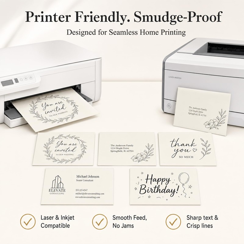A2 White Envelopes 75 Pack 140gsm Self Seal 4 3/8