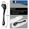 Dermaroller Rodillo Para Barba Dermafol 0.5 Mm Aguja Titanio