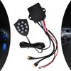 Snblzhef Universal 12V 10-Sound Musical Snail Horn Electronic Controller for