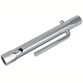 14/16mm Double End Long Reach Spark Plug Box Spanner 20cm Length Spark Plug Spanner Deep Reach Socket Wrench Tool with L-Bar