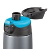Peacock ADZ-F100(A) Stainless Steel Bottle, Straight Drink Type, With Pouch,