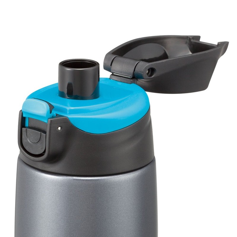 Peacock ADZ-F100(A) Stainless Steel Bottle, Straight Drink Type, With Pouch,