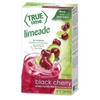 TRUE LIME Black Cherry Limeade Drink Mix, 10 Packets, Made