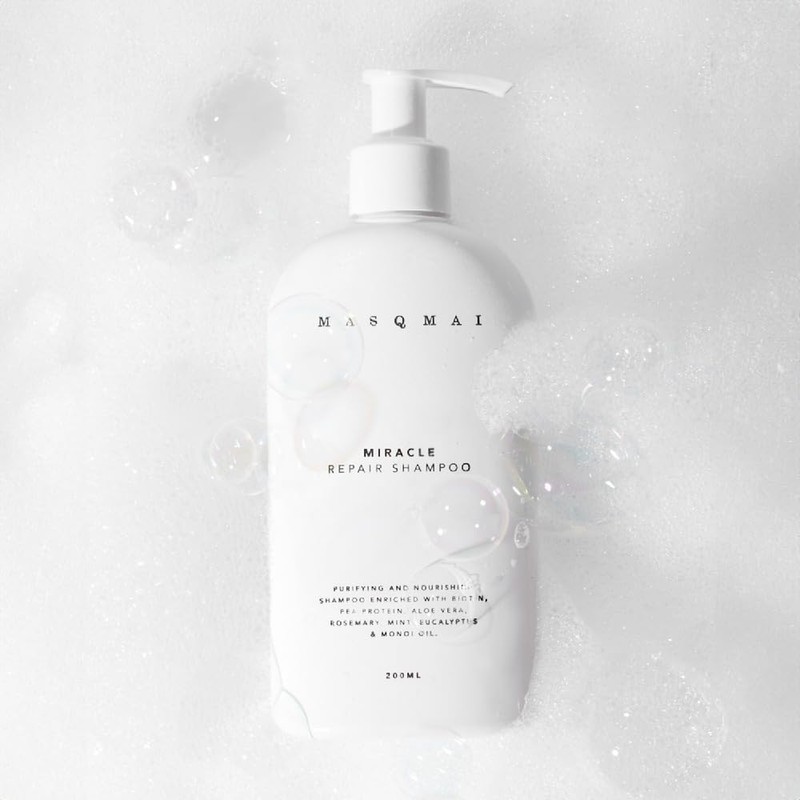 MASQMAI Miracle Repair Shampoo, Nourishing and Cleansing Shampoo, with Biotin