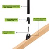 FENCE & DECK RITE Adjustable Angle Baluster Connectors for 3/4"