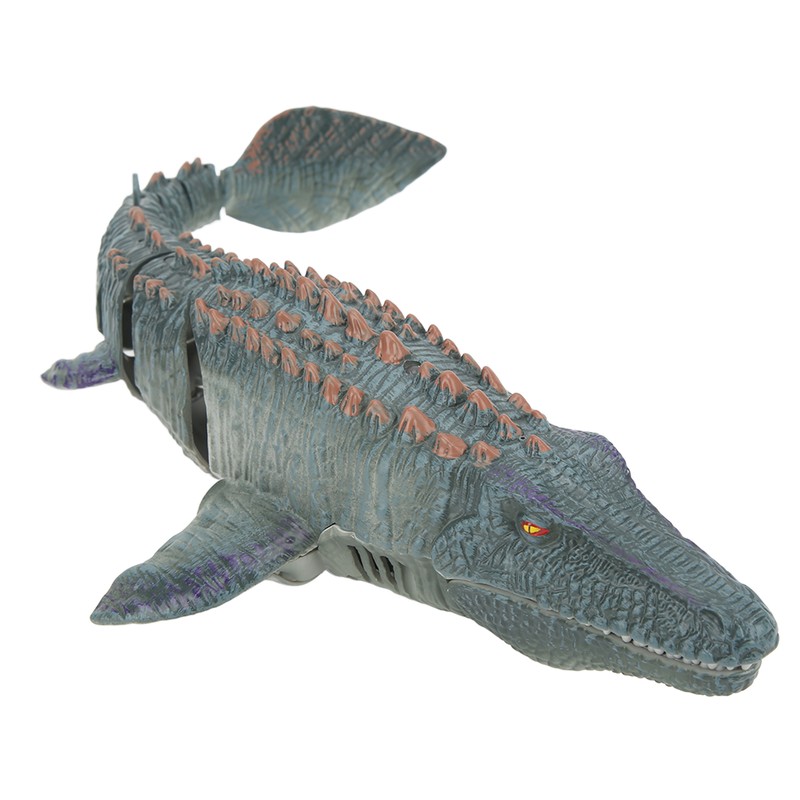Remote Control Boat Mosasaurus Shape 2.4Ghz High Simulation Waterproof Diving