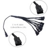 NBWDY 8pc Bluetooth RGB LED Car Motorcycle Glow Lights Flexible