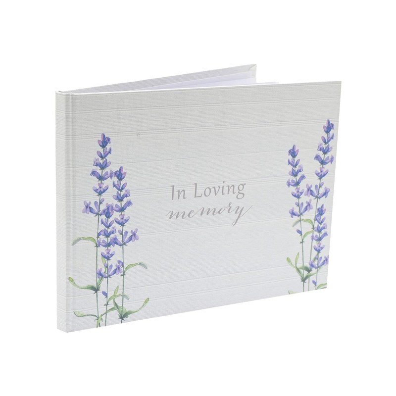 Book of Condolence Thoughts of You - In Loving Memory