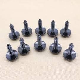 Unbranded 10Pcs Metal M8-1.25 X 35mm Hex Head Sems Body Bolt For GM 11503668