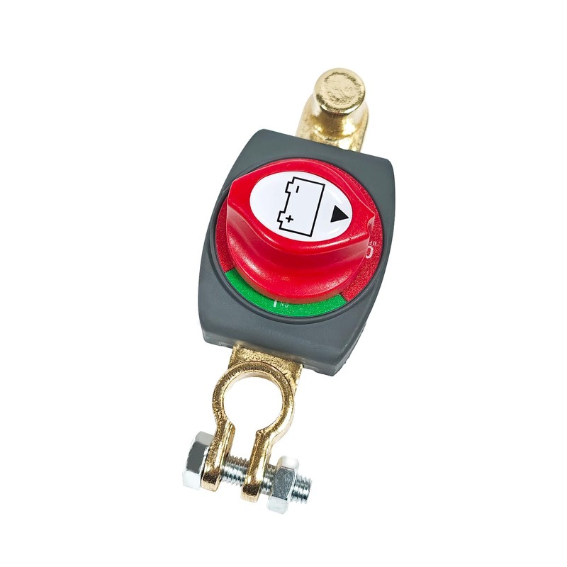 Lskioer Top Post Battery Disconnect Switch, 275A 12-48V Master Power