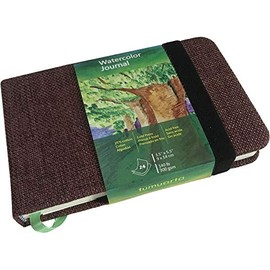 tumuarta Watercolor Journal, 3.5x5.5‚Äù, 140 LB, 300 GSM, Cotton Paper, Cold Press, 24 Sheets, 48 Pages, Watercolor Paper Sketch Books for Use As Mixed Media Pad On The Go