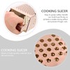 DOITOOL Multi Purpose 4-Sided Stainless Steel Vegetable Slicer Wire Cutter
