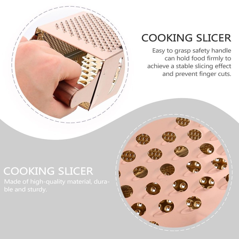 DOITOOL Multi Purpose 4-Sided Stainless Steel Vegetable Slicer Wire Cutter