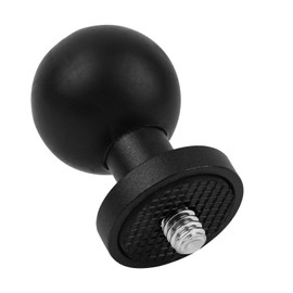 Gosknor 1" Ball Mount Adapter with 1/4" Threaded Stud, Suitable for Mounts B Size Socket Arms Action Camera Mounting Bicycle Motorcycle Phone Holder