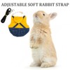 LEEQ Adjustable Soft Rabbit Harness - Rabbit Harness Breathable Soft