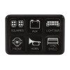 Pilot Automotive Truck SUV UTV Offroad Bully Universal 6 Gang