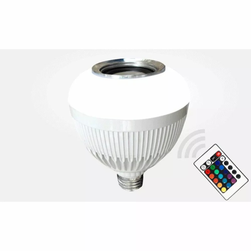 Twin Moble Bluetooth Color Changing Light Bulb Party Speaker, Stereo