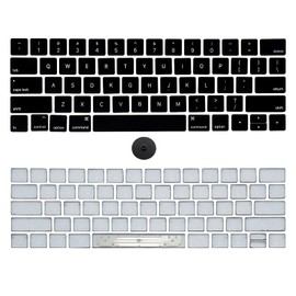 NUOLAISUN - Juego de Teclas de Teclado para MacBook Pro A1706 A1707 2016 2017 año 13 Pulgadas 15 Pulgadas con Herramienta de extracción