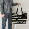 CafePress USS Carl Vinson 24"x13" Large Weekender Tote