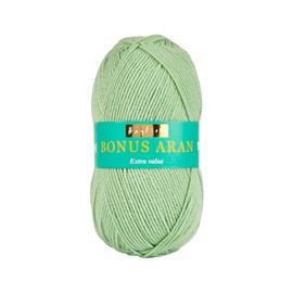 Hayfield Bonus Aran Yarn, Gentle Jade (604), 100g