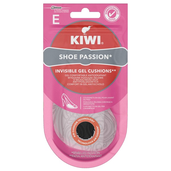 Kiwi Shoe Passion, Invisible Gel Cushions, 1 Pair, Pack of 12