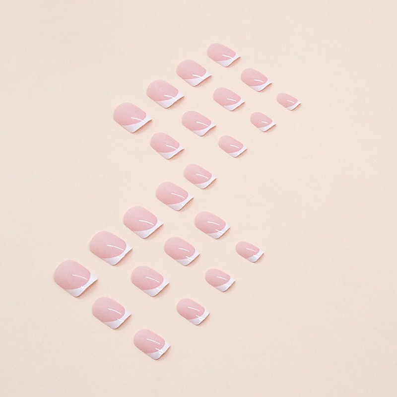 GZSYY Press on Nails French Nails for Gluing Fake Nails