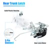 X AUTOHAUX Rear Door Latch Actuator Tailgate Lock Actuator Assembly