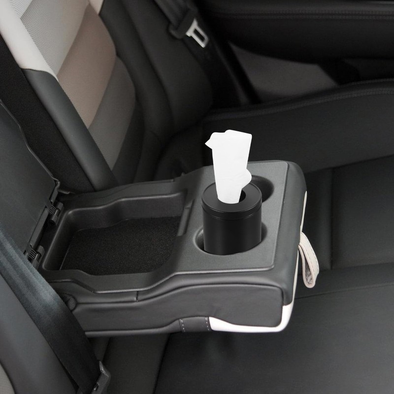 Alipis Car Tissue Holder Tissue Tubes Round Car Tissue Box