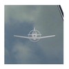 Beech T-6 Texan Front Vinyl Sticker Decal Model 90 100