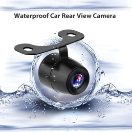 Backup License Plate HD Camera Night Vision Rear View 170° Angle Waterproof Compatible with Pioneer Car Radio AVH-120BT AVH-210EX AVH-2550NEX AVH-X490BS DMH-100BT DMH-WT8600NEX DMH-160BT DMH1770NEX