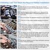 X AUTOHAUX Car Injector Fuel Injector Nozzle Nozzle Injector Adapter