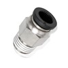 Straight Air Connectors Pneumatic Push to Quick Connect PT 1/4"