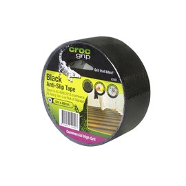 CROC grip 240 Commercial High Grit Black Anti-Slip Tape-48mm, 48 mm x 5m