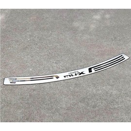 GZBFTDH Auto Parts for Isuzu MUX MU-X Accessories 2022 2023 2024, Car Door Sill Cover Scuff Plate, Stainless Steel Rear Bumper Protector Strip Guard Protection