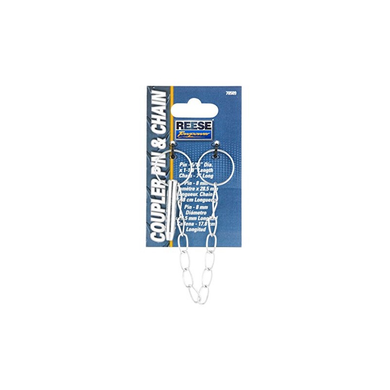 Reese Towpower 7050900 Coupler Pin/Chain, 3/4 in.