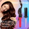 Neuvikter Cepillo Para Cabello Rizado Con 17 Dientes, Cepillo Definidor